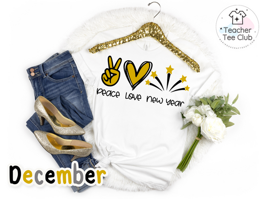 Ringing in the New Year with Style: Discover the Teacher Tee Club's Latest Design