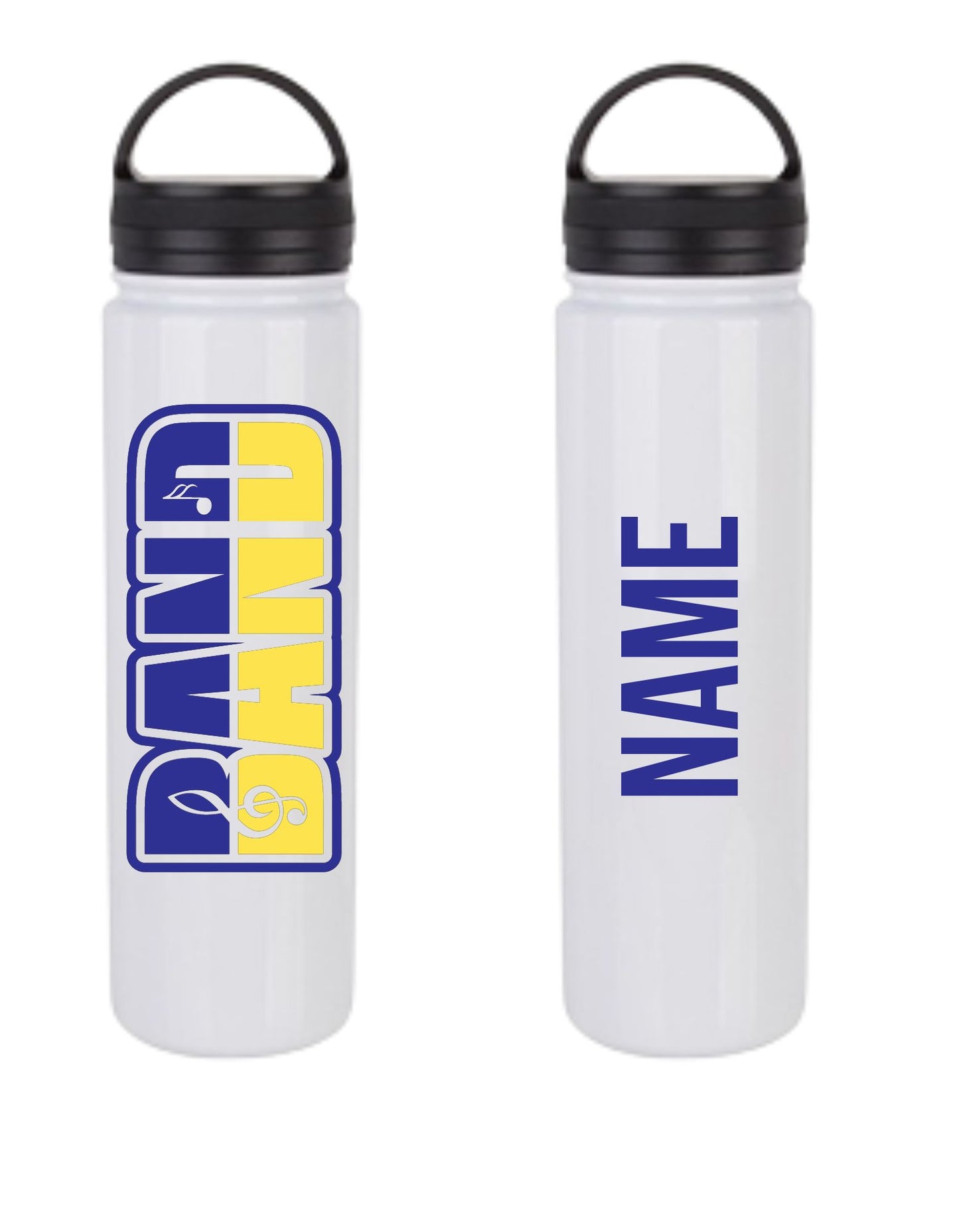 Band 25oz Stainless Steel Water bottle - MariROsa Craft Shop