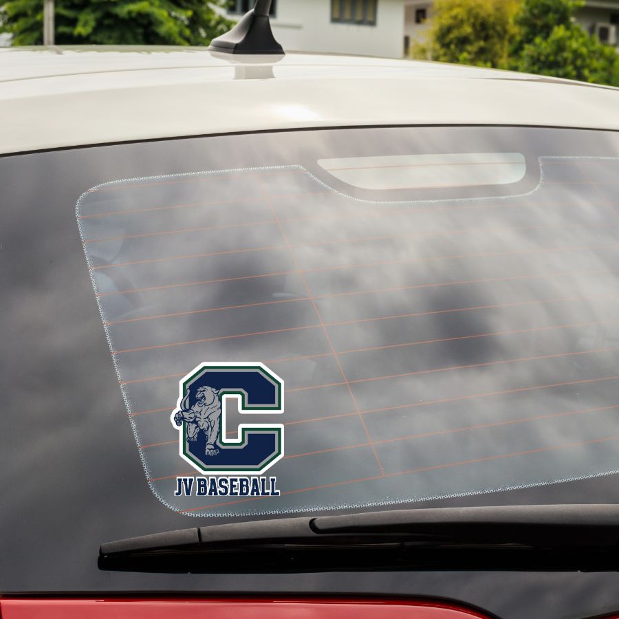 Chaparral High School JV Baseball Car Decal