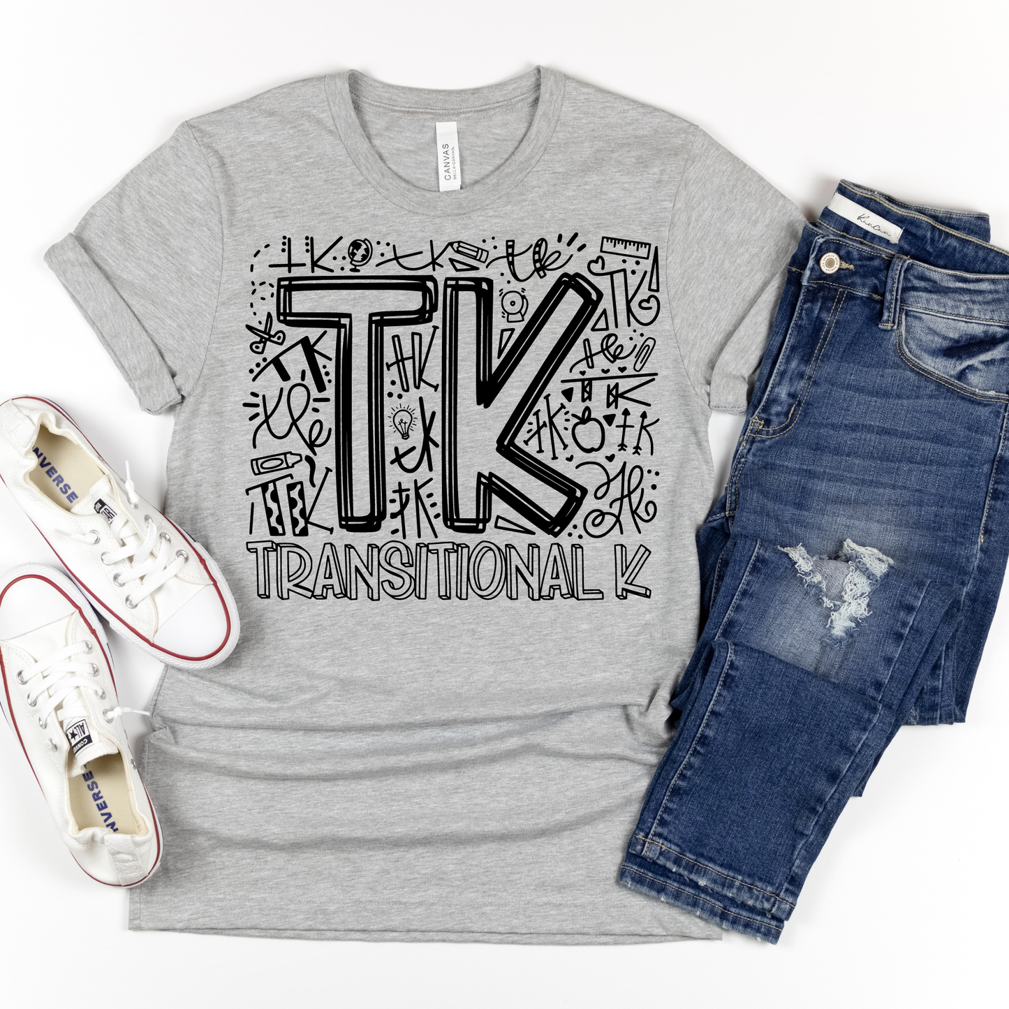 TK Typography Assorted Color Tee - MariROsa Craft Shop