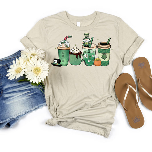 Lucky Sips Teacher Tee – St. Patrick’s Day Edition
