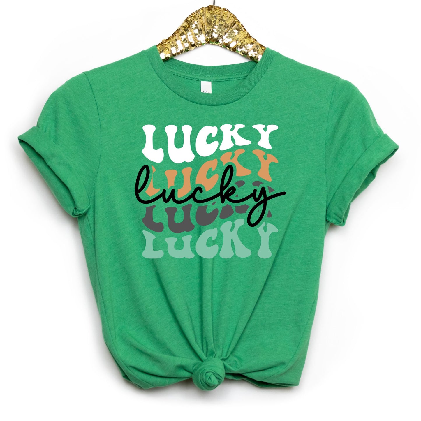 Lucky Script Tee