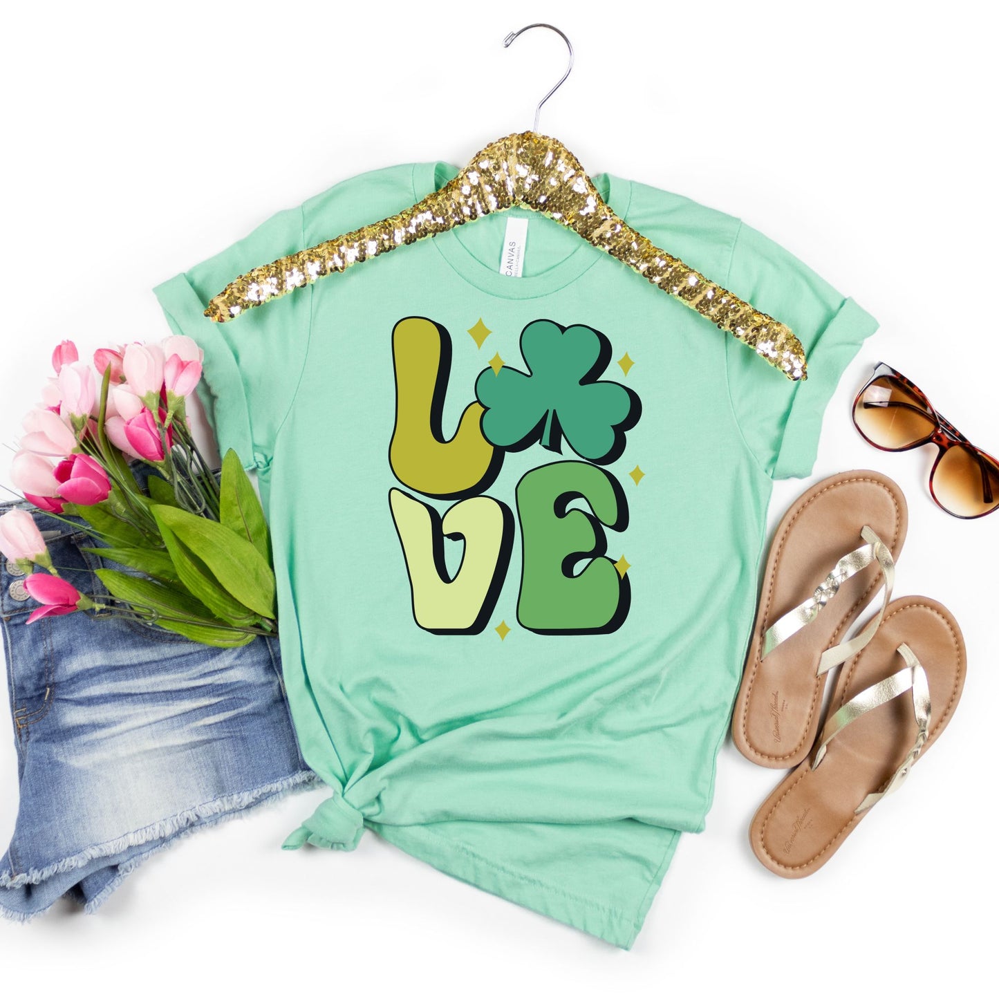 LOVE Shamrock Tee