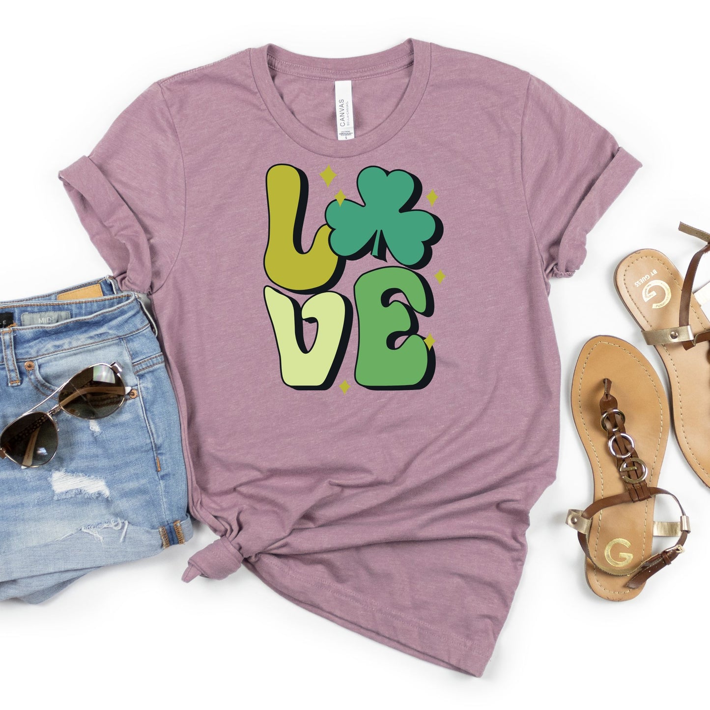 LOVE Shamrock Tee
