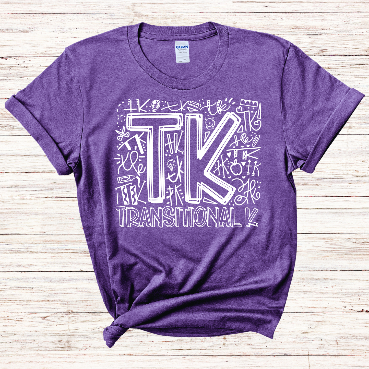 TK Typography Assorted Color Tee - MariROsa Craft Shop