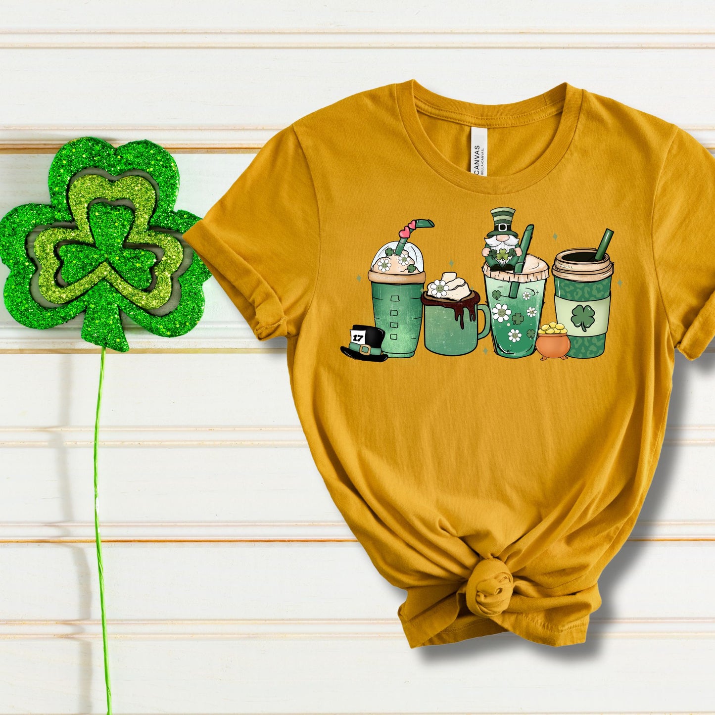 Lucky Sips Teacher Tee – St. Patrick’s Day Edition