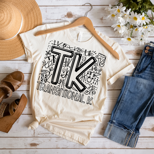 TK Typography Assorted Color Tee - MariROsa Craft Shop