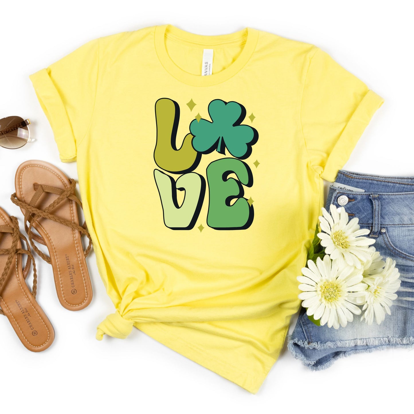 LOVE Shamrock Tee