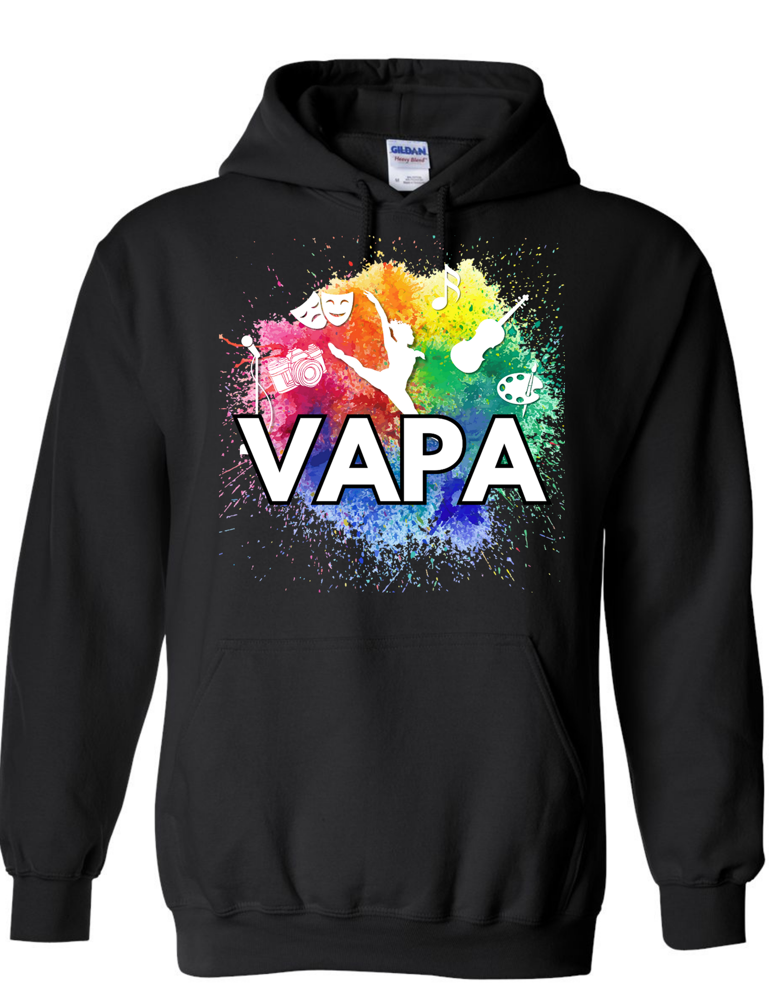 Vapa Shop Vapa Hooded Sweatshirt Adult Large / Rectangle Splash Design / Visual Arts Vapor Chasers | Vape Vapa Shop Vapa Hooded Sweatshirt Adult Large / Rectangle Splash Design / Visual Arts Vapor Chasers | Vape
