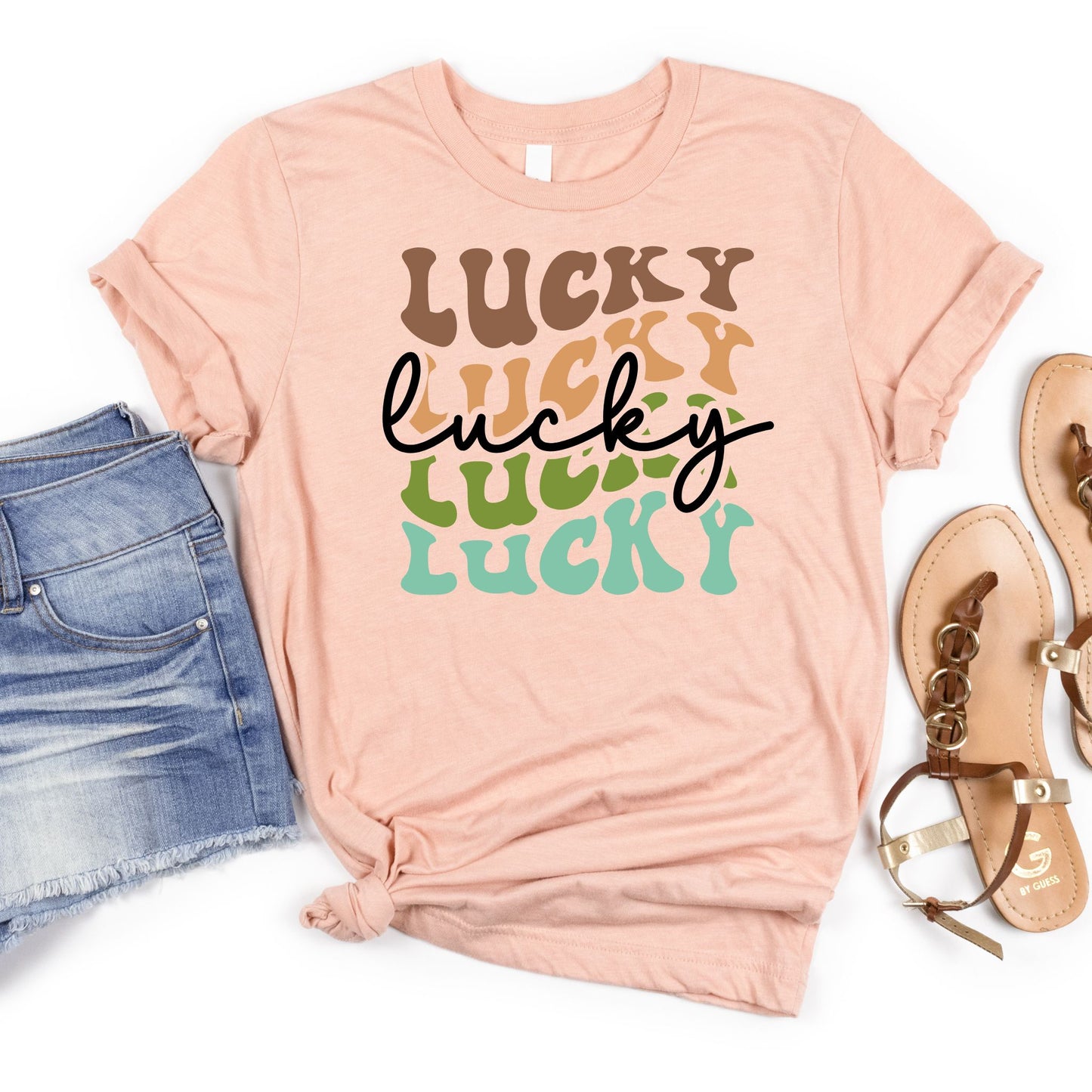 Lucky Script Tee