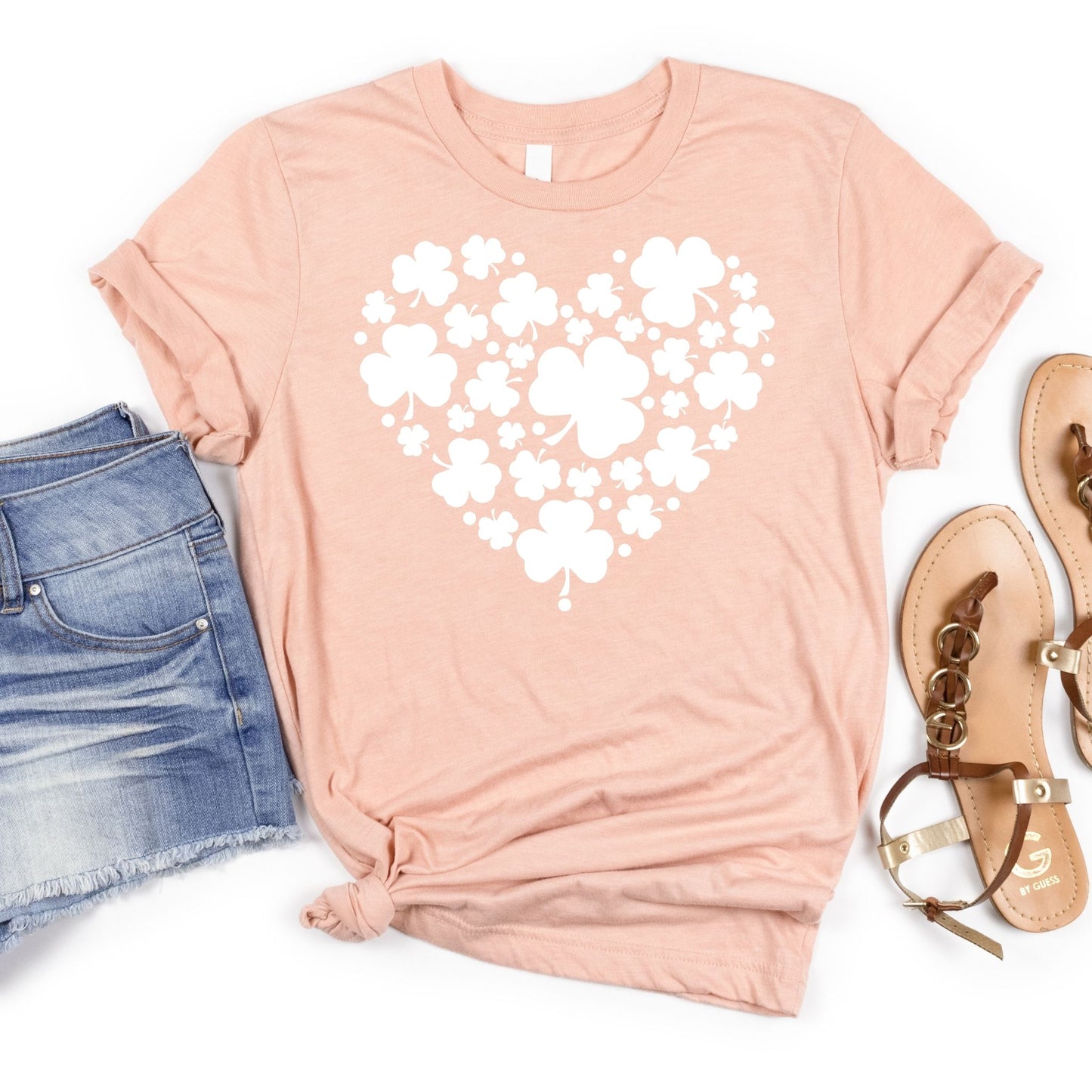 Shamrock Heart Tee