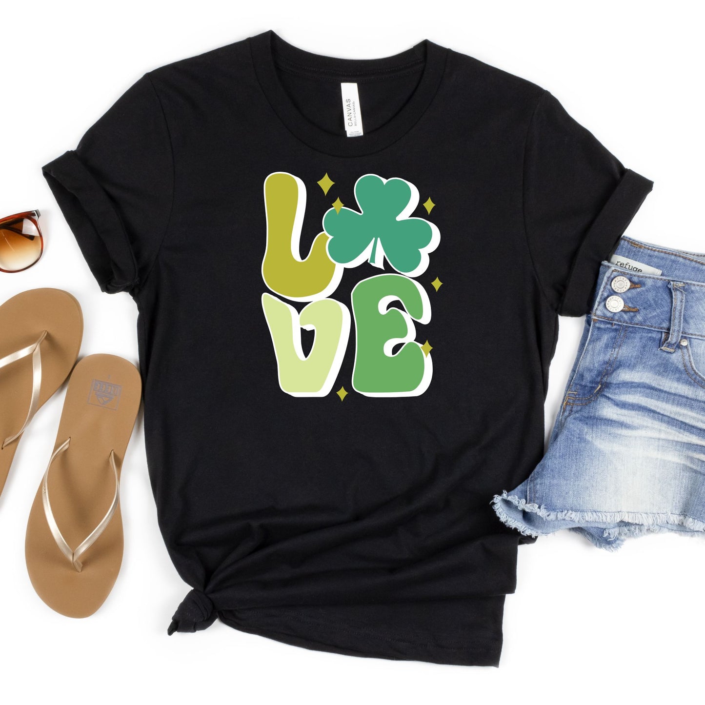LOVE Shamrock Tee
