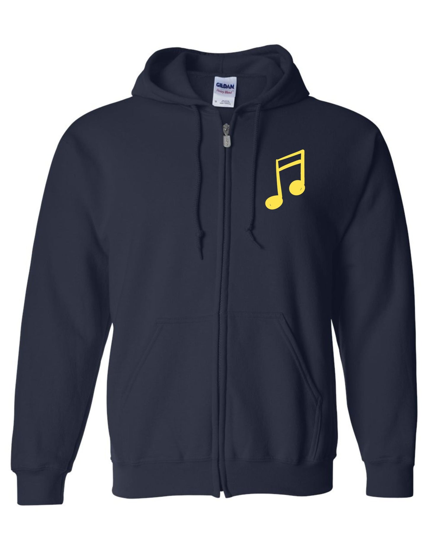BAND Full-Zip Hooded Sweatshirt - MariROsa Craft Shop