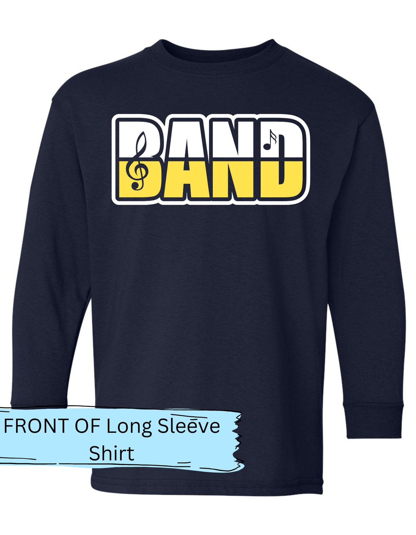 BAND Long Sleeve Shirt - MariROsa Craft Shop