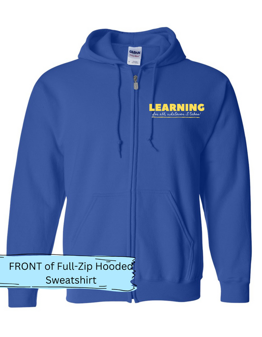 2024 LES Learning for All Full-Zip Hooded Sweatshirt