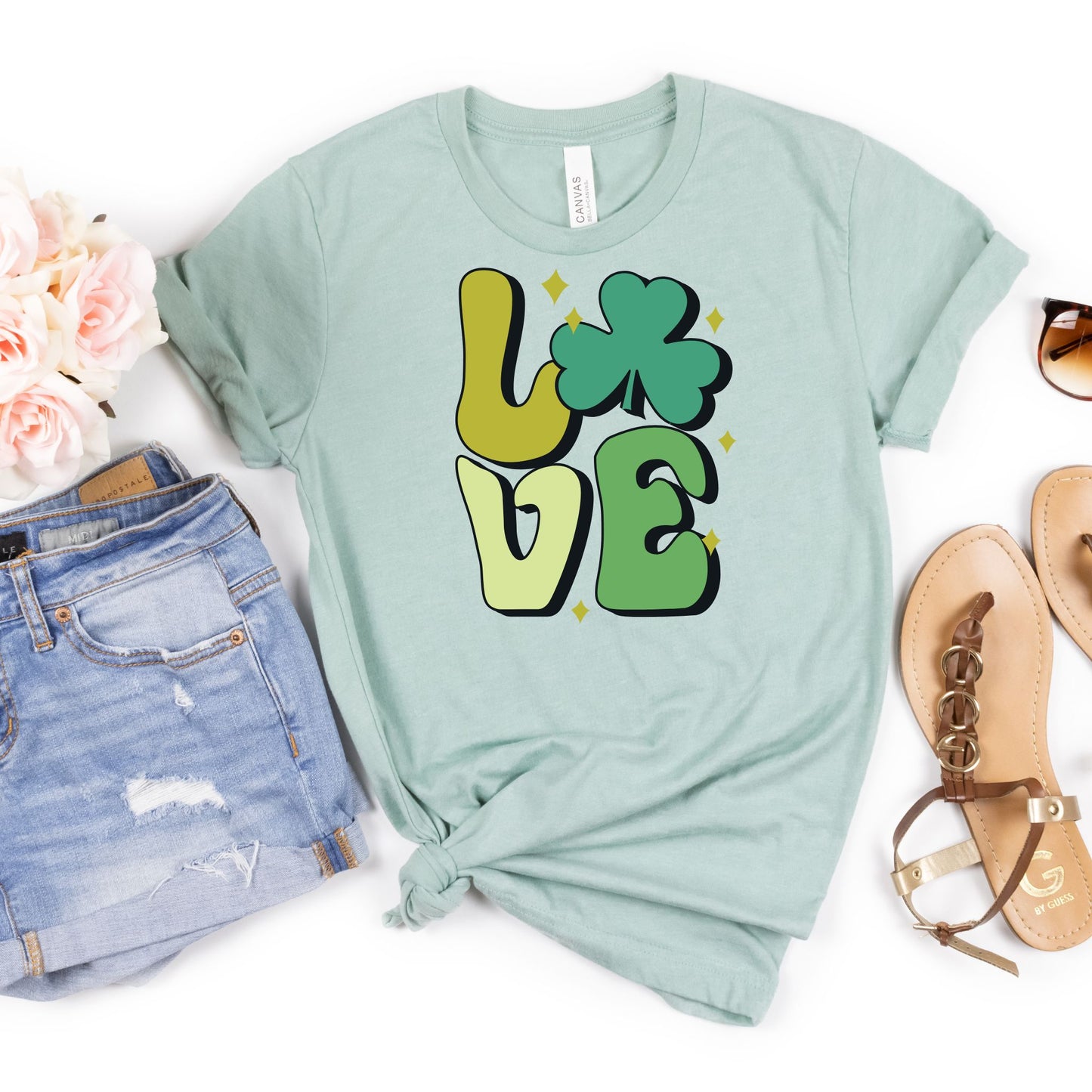 LOVE Shamrock Tee