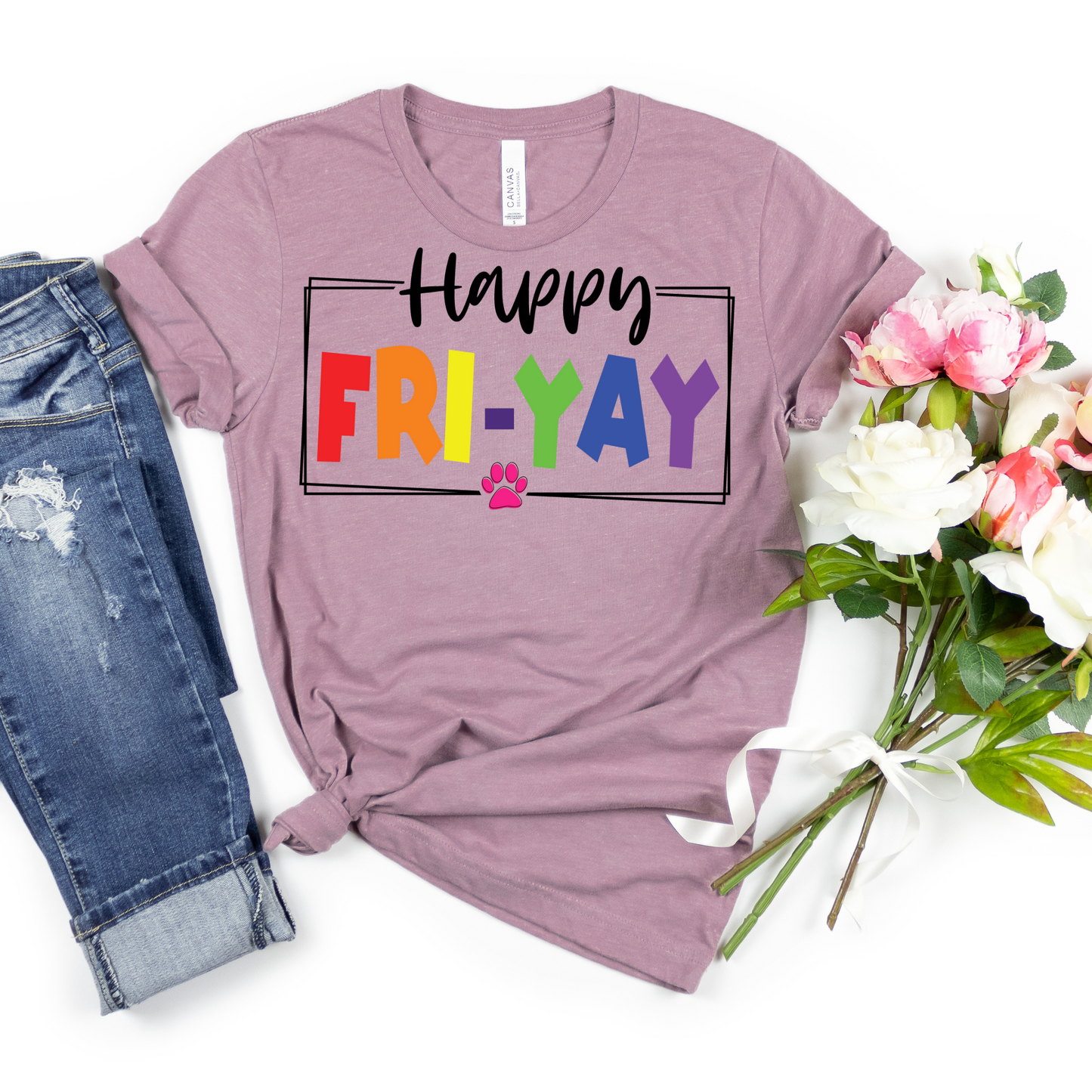 Happy FRI-YAY Paw Print