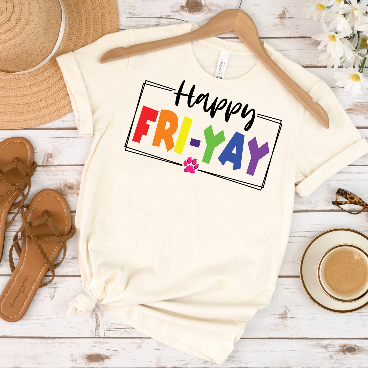 Happy FRI-YAY Paw Print