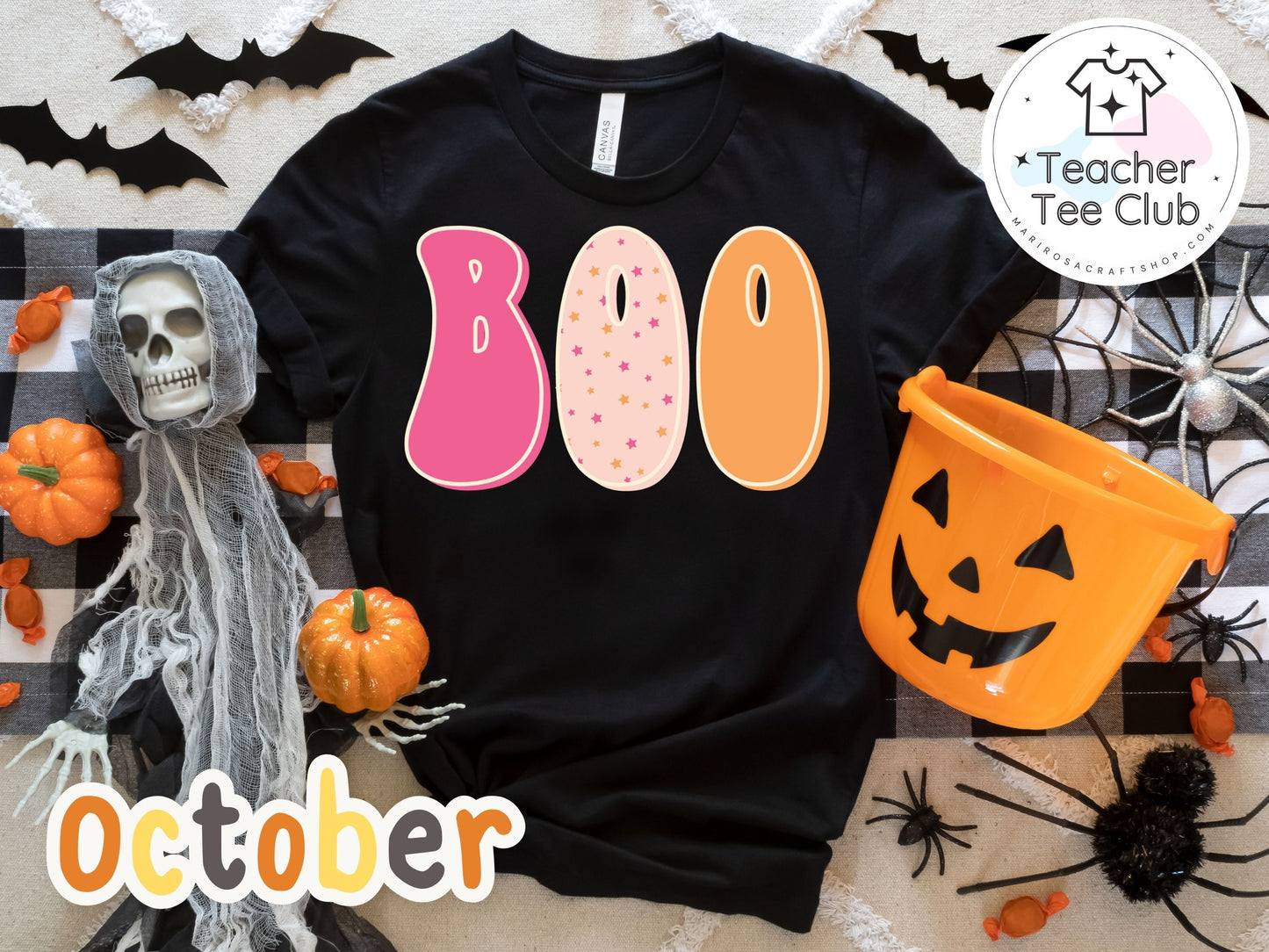 BOO Tee - MariROsa Craft Shop