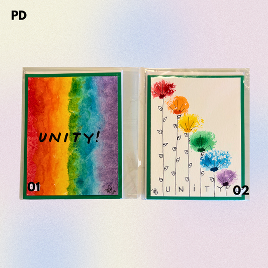 Pride Hand-Painted Greeting Cards