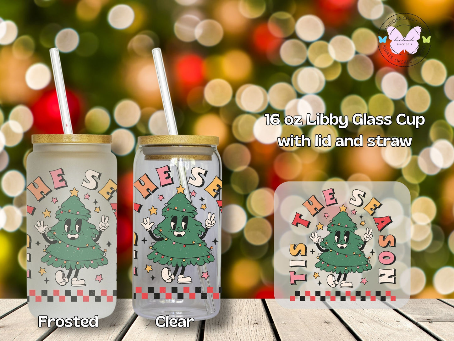 Tis The Season Libby Glass - MariROsa Craft Shop