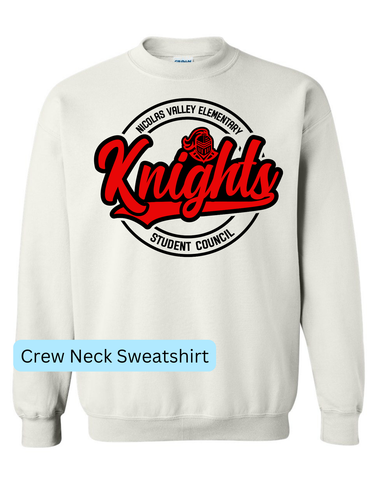 NVES Student Council Crew Sweatshirt