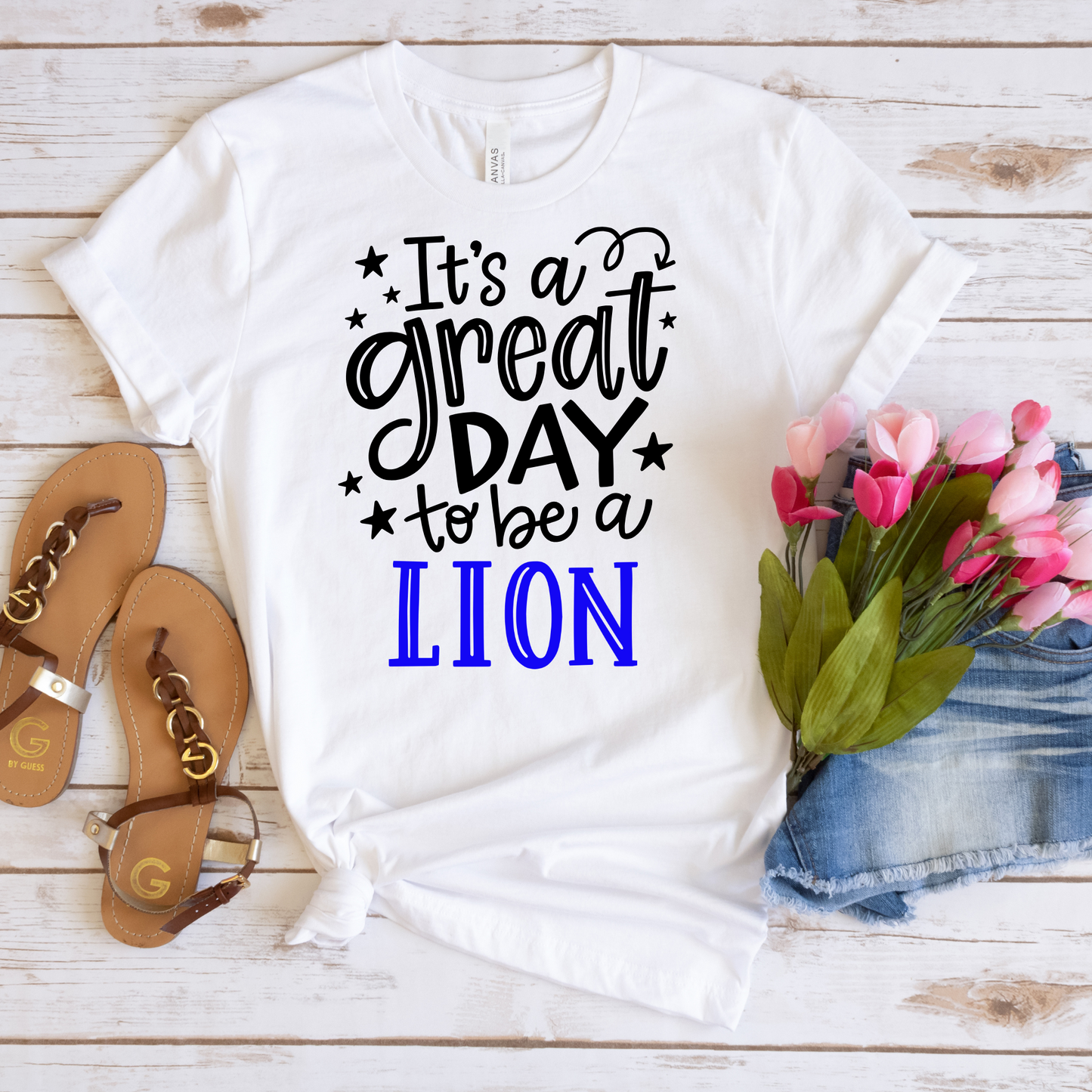 It's a Great Day to be a LION tee