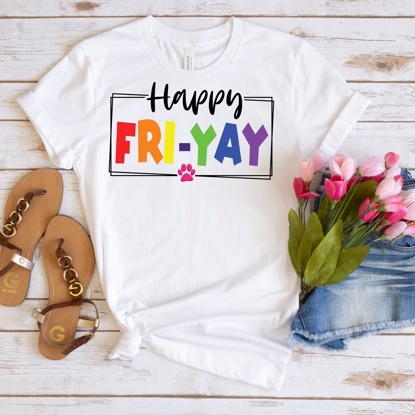 Happy FRI-YAY Paw Print