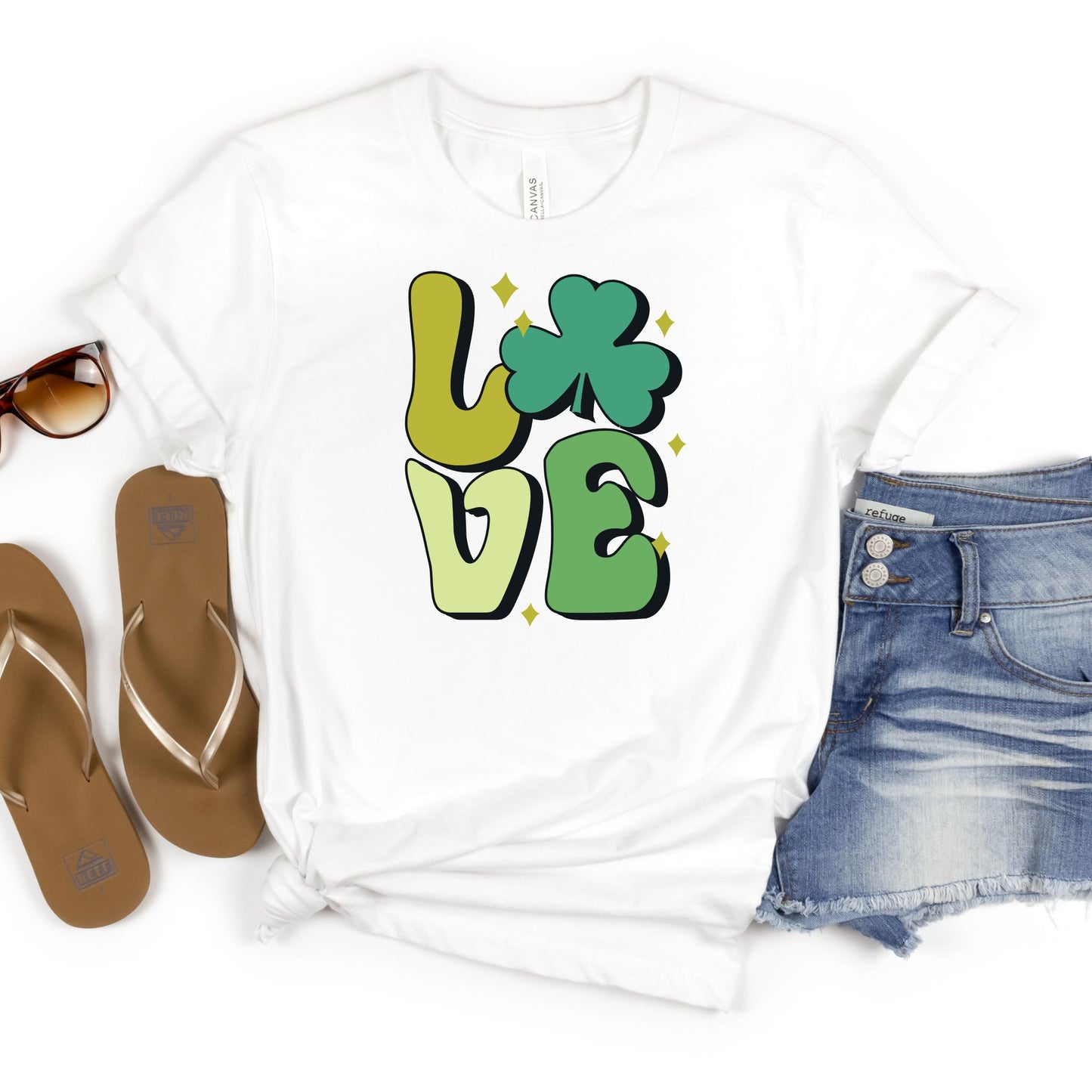 LOVE Shamrock Tee