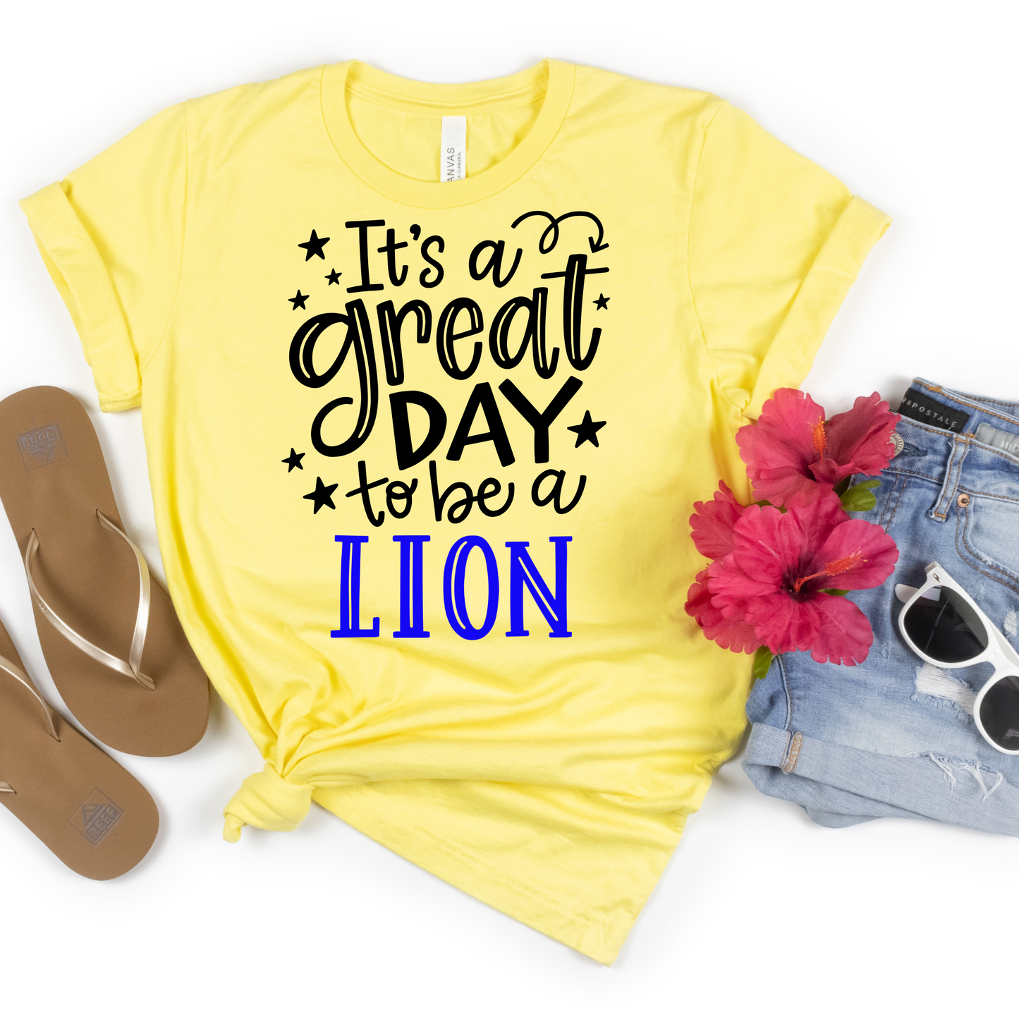 It's a Great Day to be a LION tee
