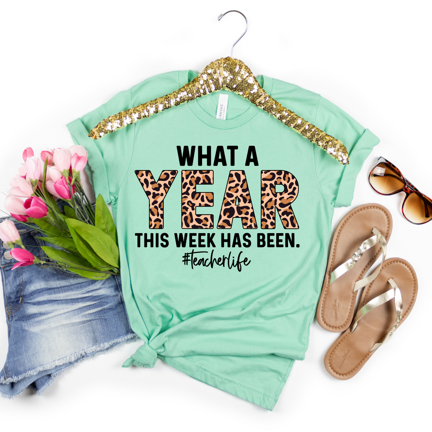 What a Year This Week Has Been-Leopard Print - MariROsa Craft Shop