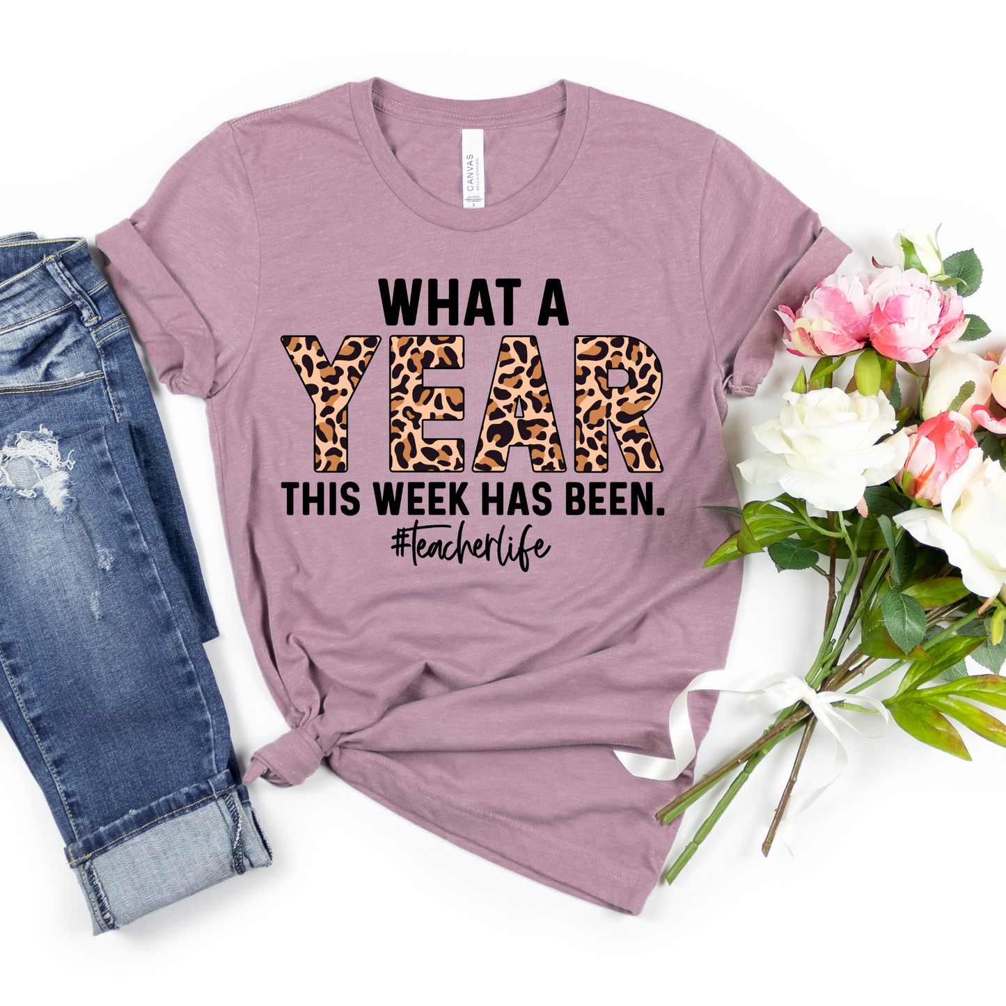 What a Year This Week Has Been-Leopard Print - MariROsa Craft Shop