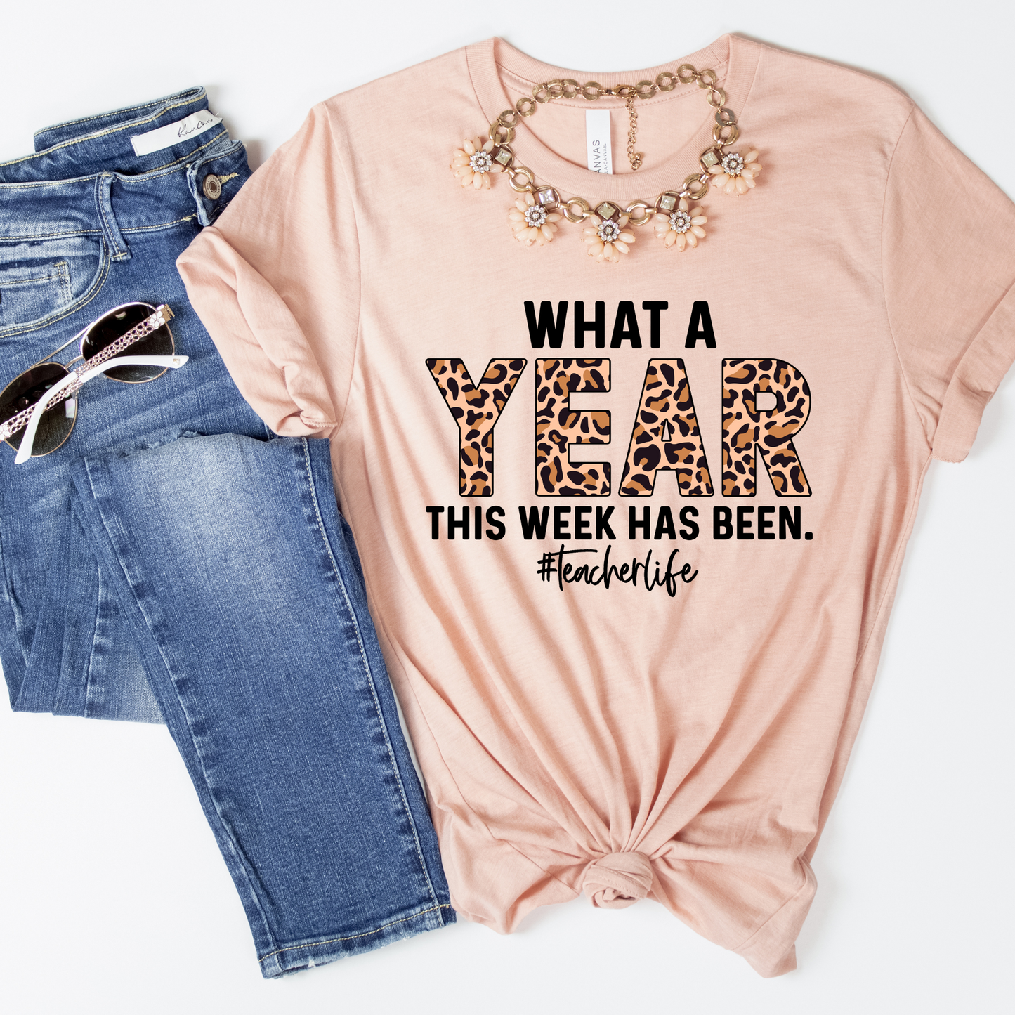 What a Year This Week Has Been-Leopard Print - MariROsa Craft Shop