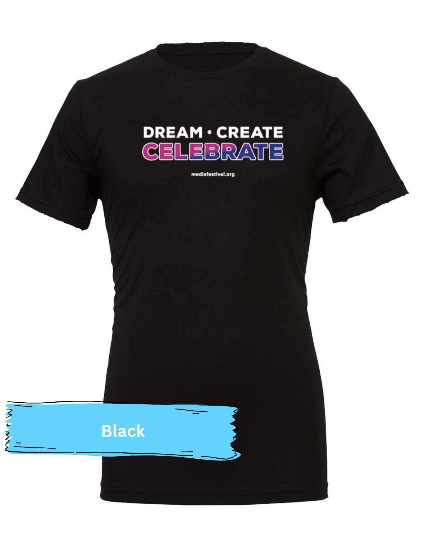 California Student Media Festival T-shirt - MariROsa Craft Shop