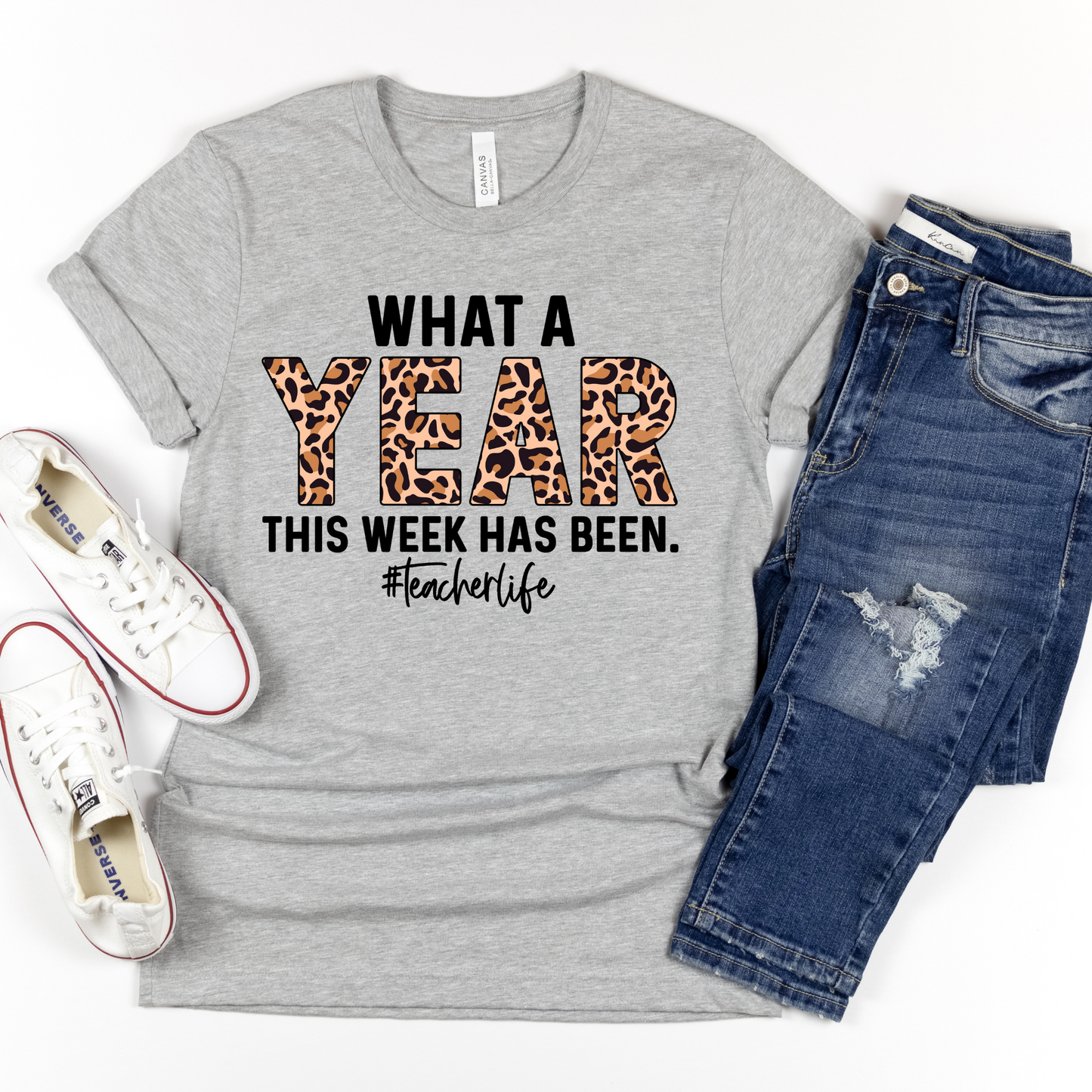 What a Year This Week Has Been-Leopard Print - MariROsa Craft Shop