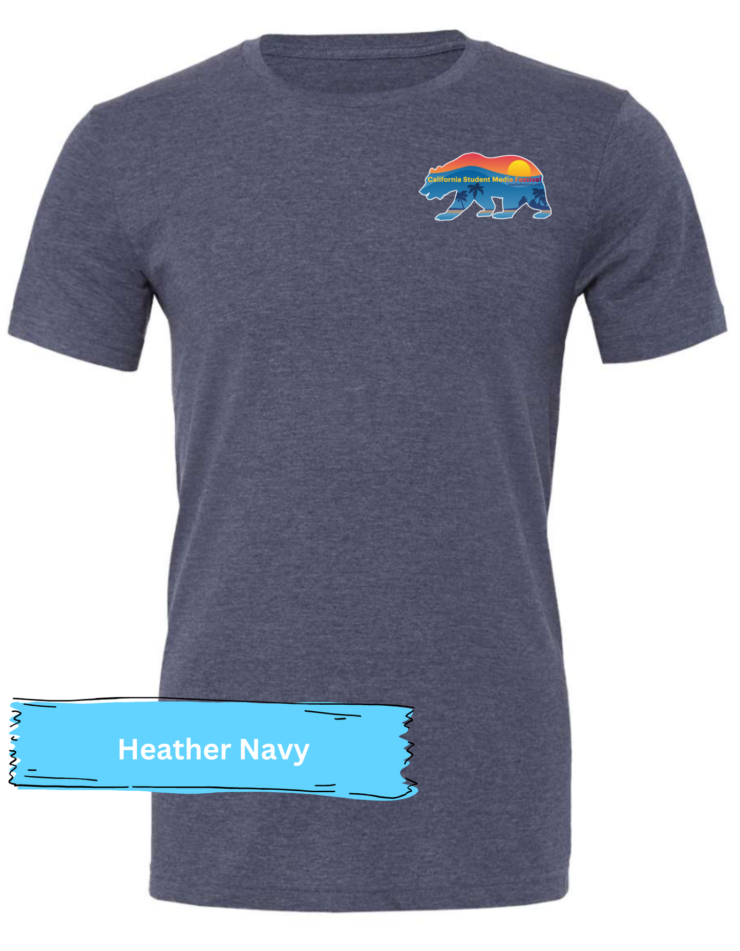 California Student Media Festival T-shirt - MariROsa Craft Shop