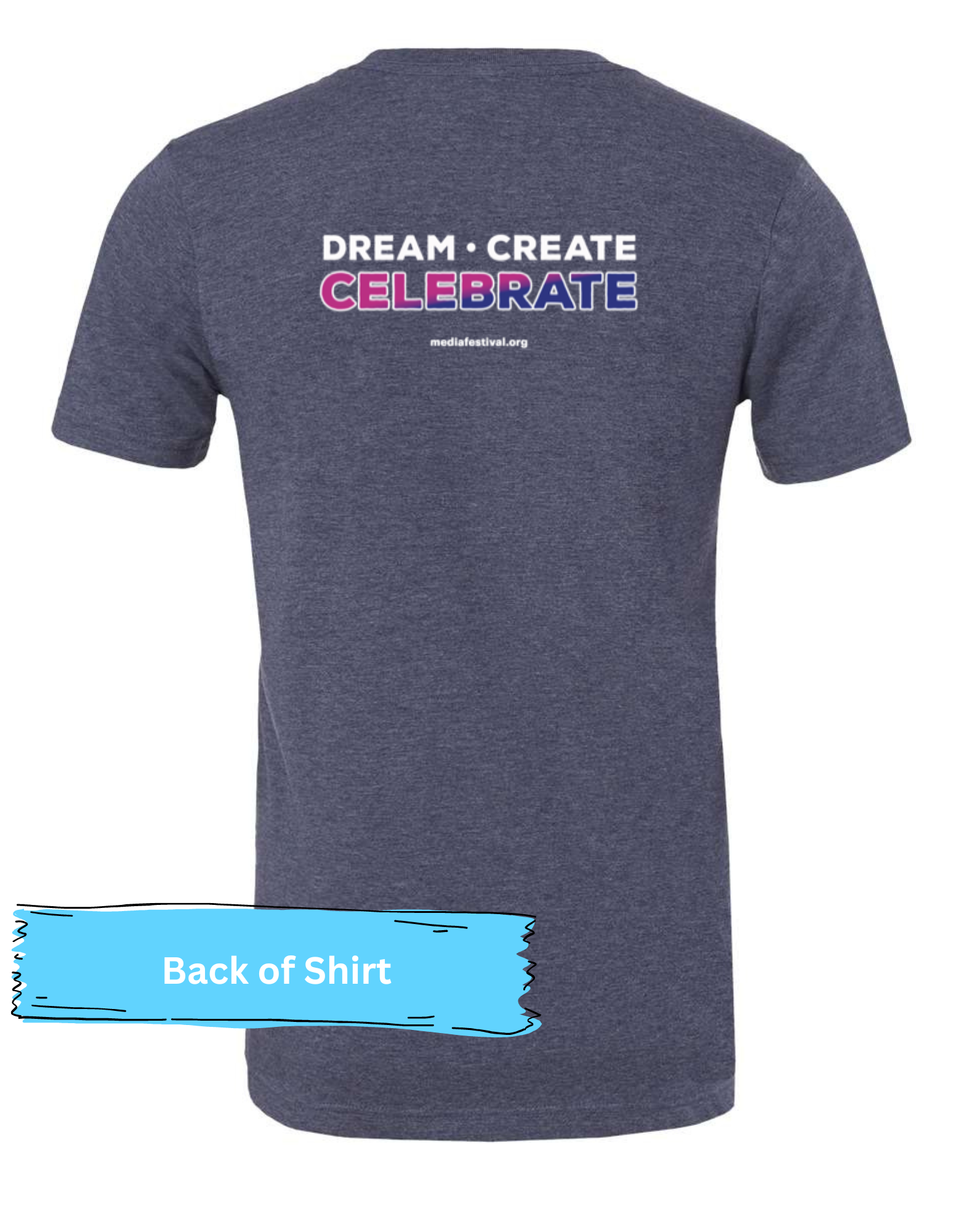 California Student Media Festival T-shirt - MariROsa Craft Shop