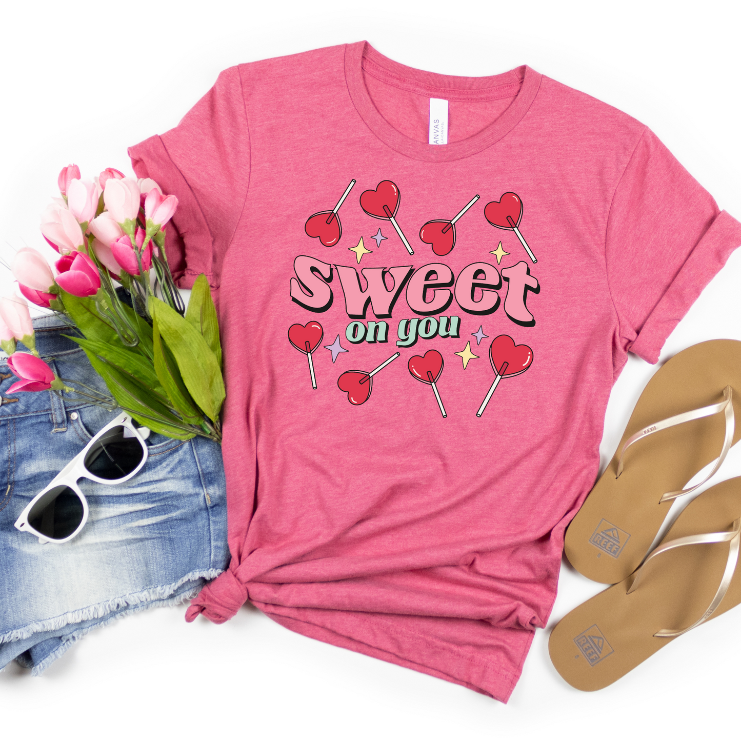 Sweet on You Tee - MariROsa Craft Shop