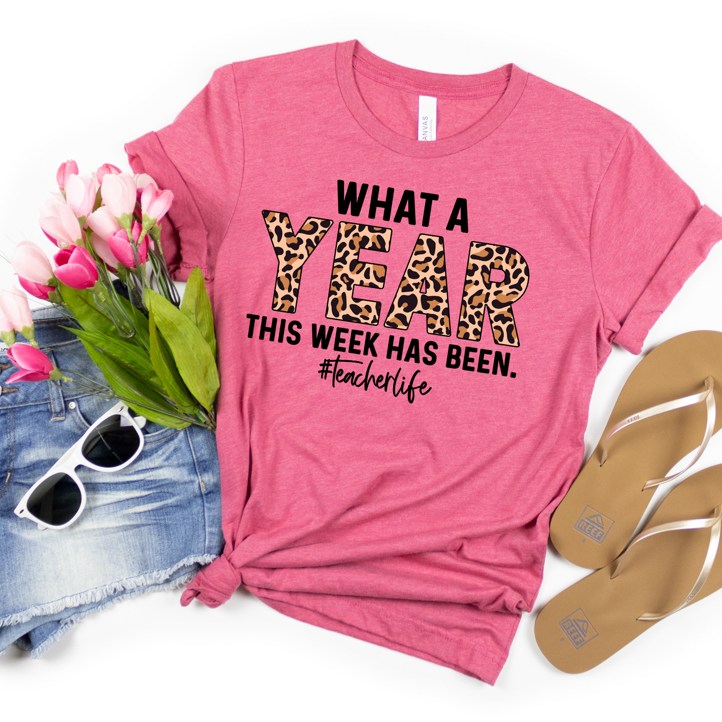 What a Year This Week Has Been-Leopard Print - MariROsa Craft Shop