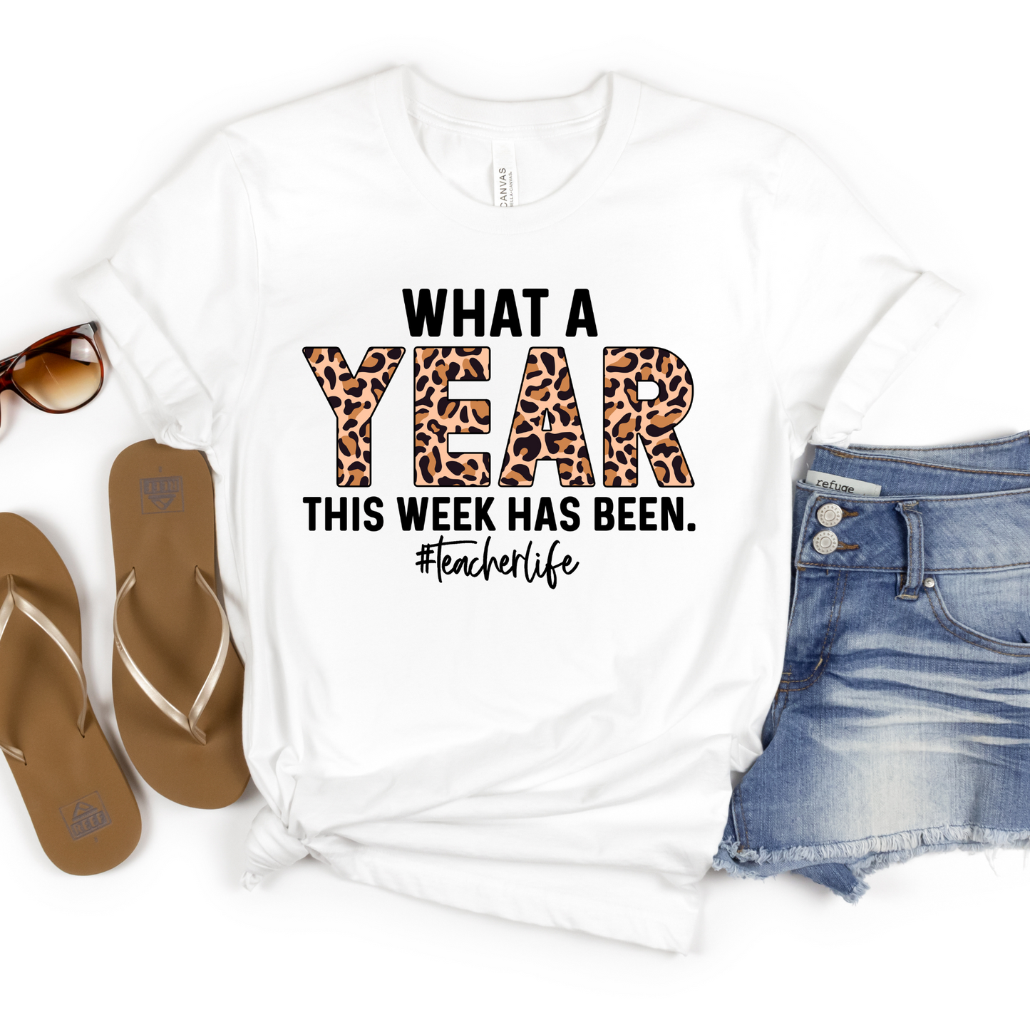 What a Year This Week Has Been-Leopard Print - MariROsa Craft Shop