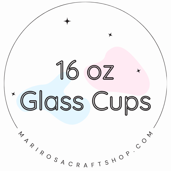 16 oz Glass Cups