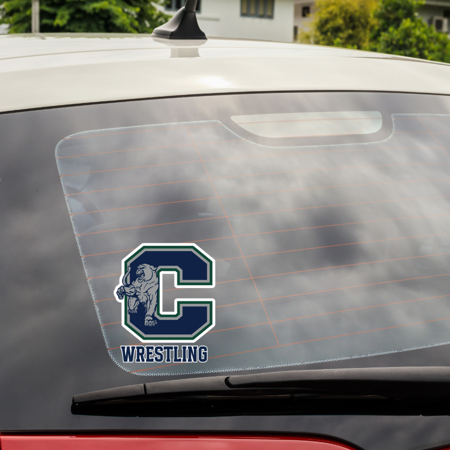 Chaparral High School Wrestling Car Decal - MariROsa Craft Shop