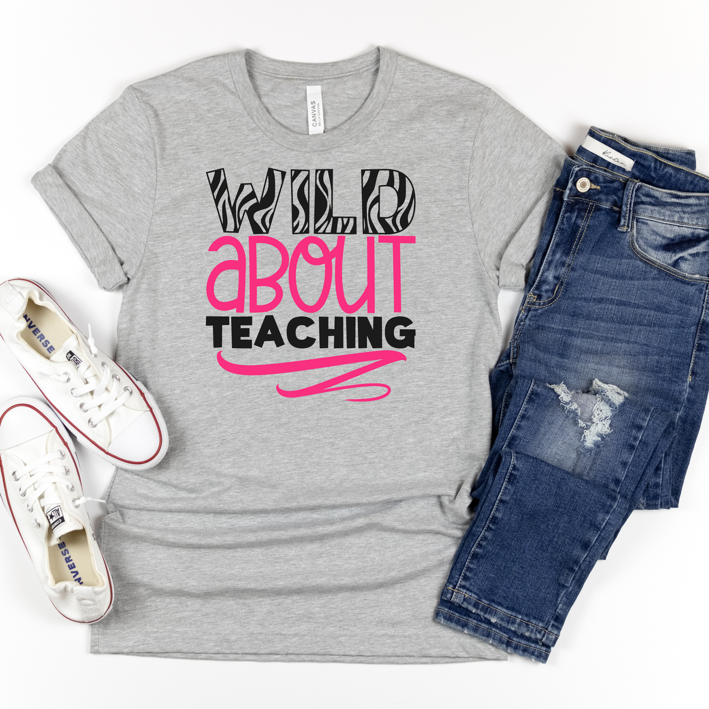 Wild About Teaching Tee