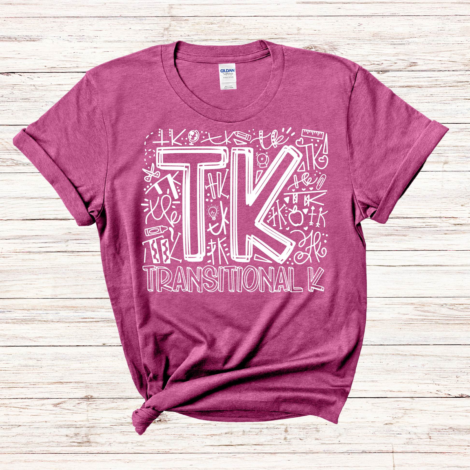 TK Typography Assorted Color Tee - MariROsa Craft Shop