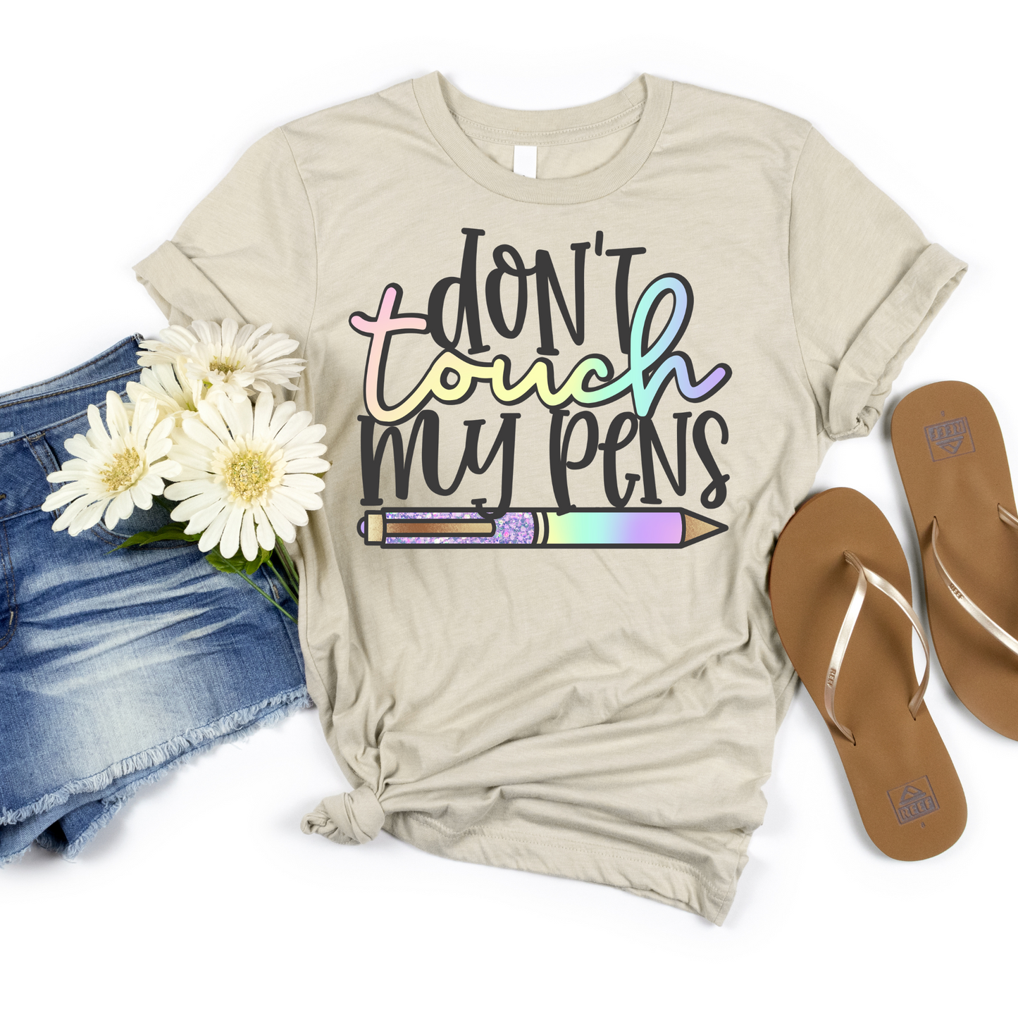 Don't Touch My Pens Shirt - MariROsa Craft Shop