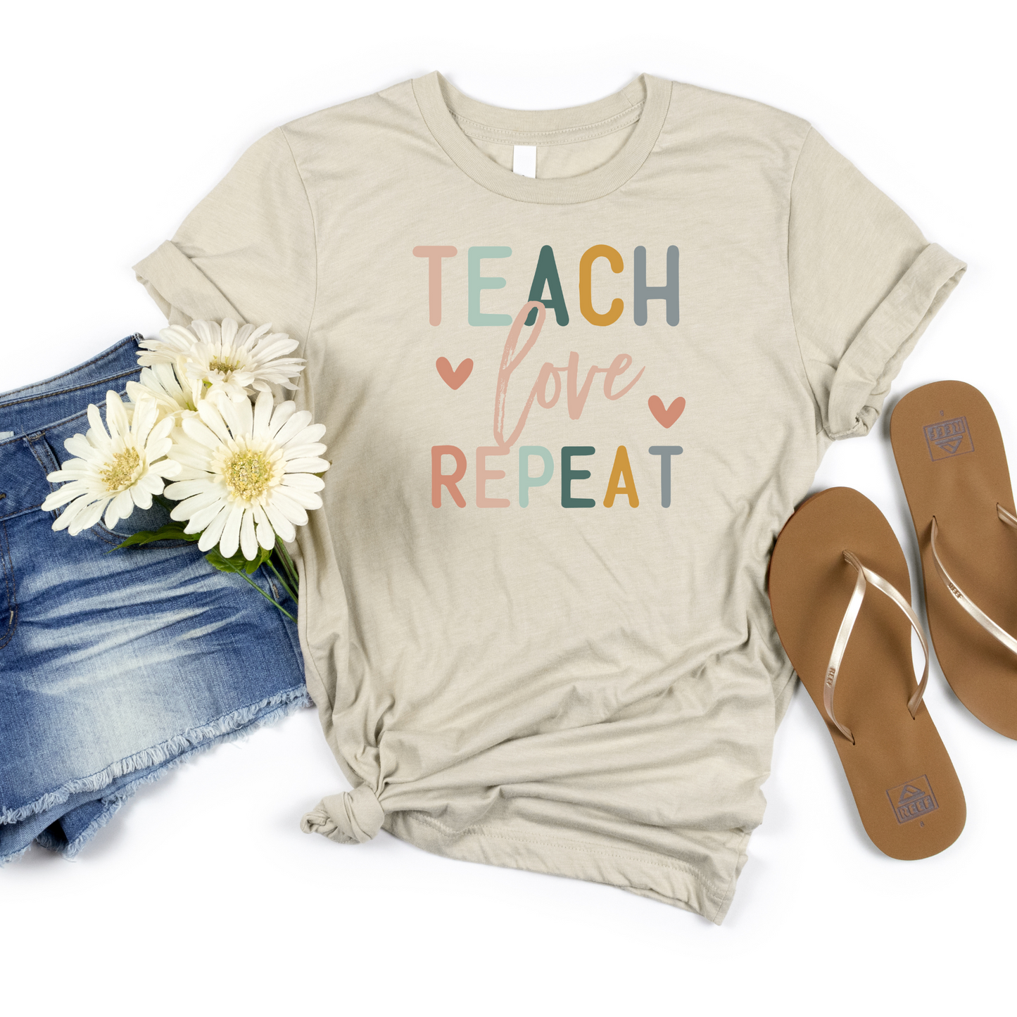 Teach Love Repeat Tee