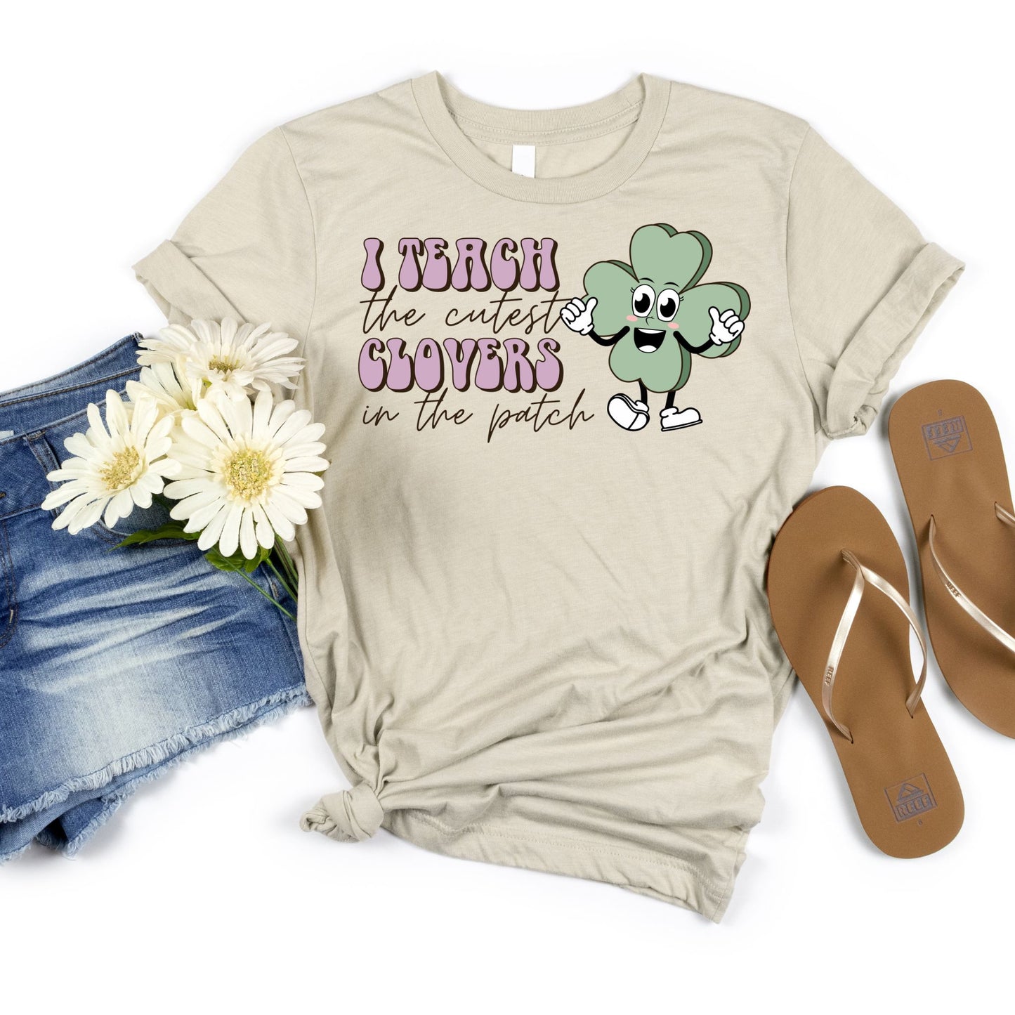 I Teach The Cutest Clovers Tee