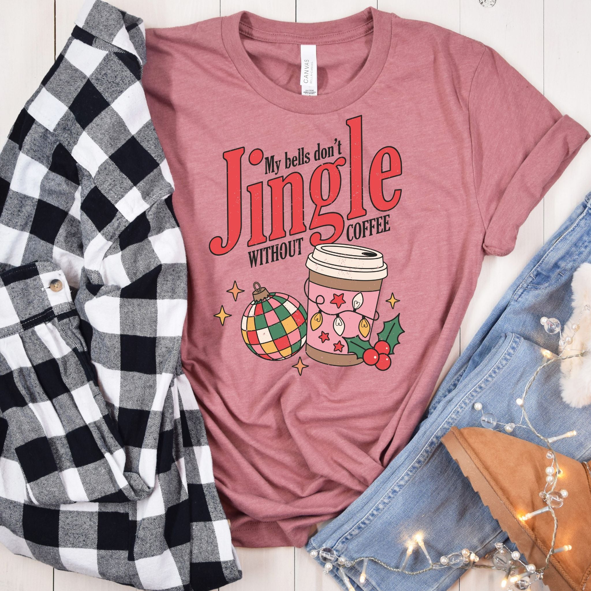 Bells Don't Jingle Without Coffee Tee