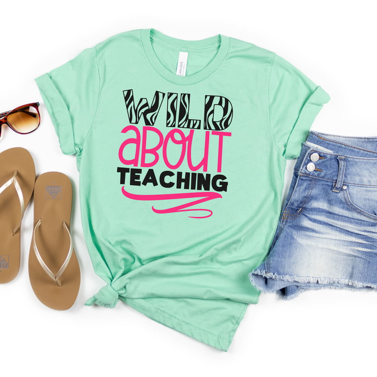 Wild About Teaching Tee