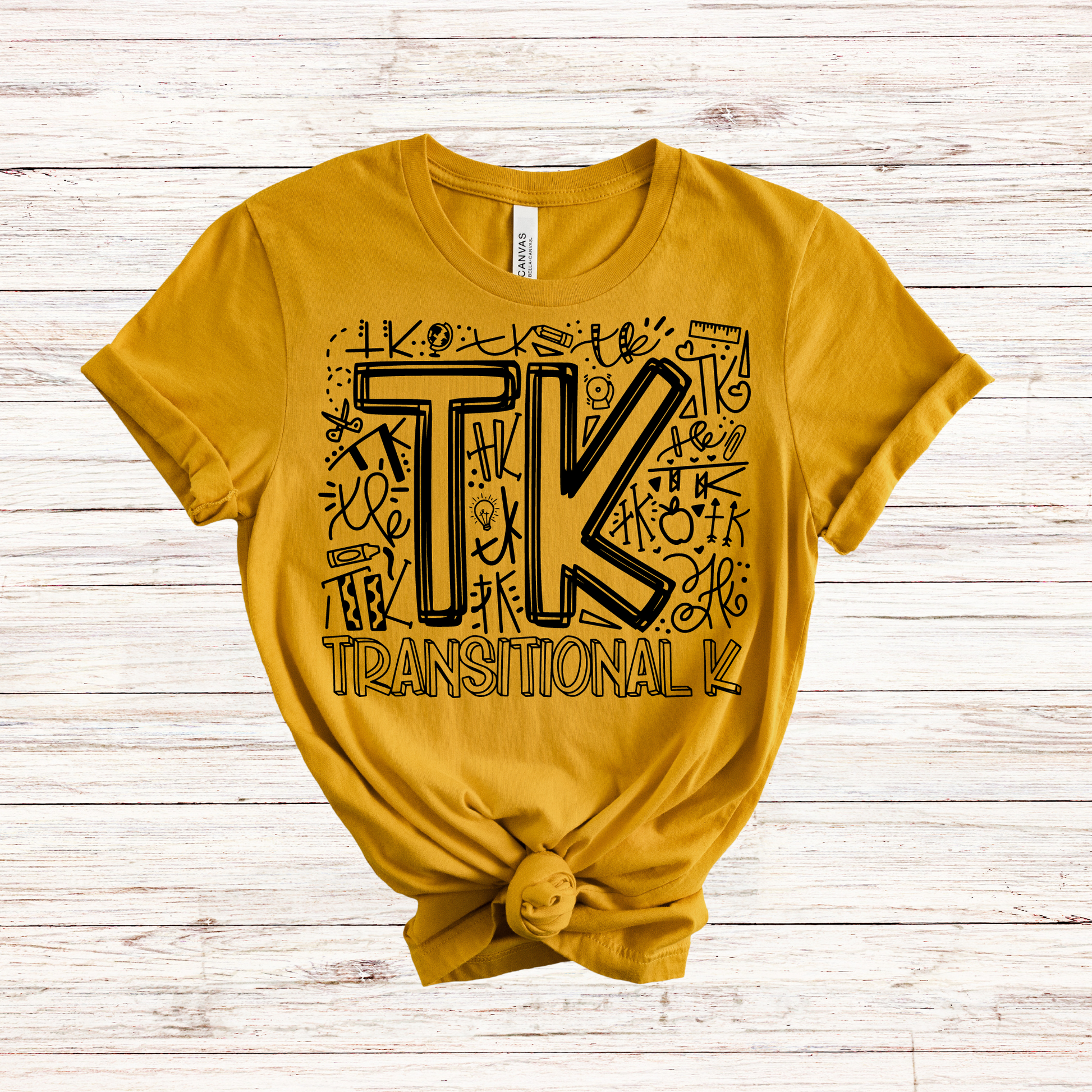 TK Typography Assorted Color Tee - MariROsa Craft Shop